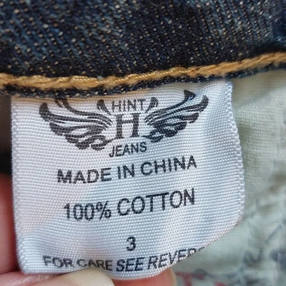 HINT JEAN SHORTS - Picture 5 of 16